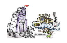 學區(qū)房入住后孩子無學上 一樓盤陷"名校門"