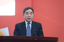 全國人大教科文衛(wèi)委員會主任委員、清華大學(xué)新聞出版學(xué)院院長柳斌杰致辭