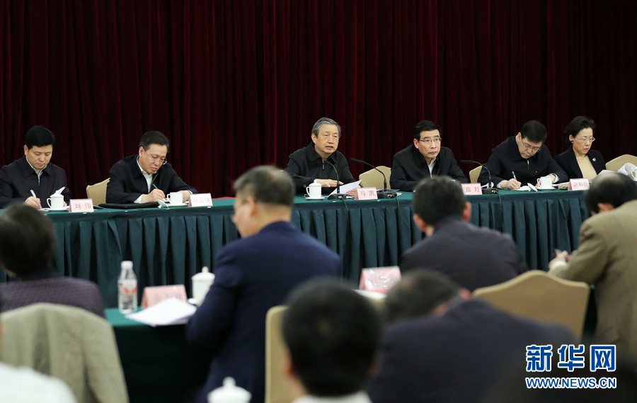 2月28日，國(guó)家新材料產(chǎn)業(yè)發(fā)展專家咨詢委員會(huì)成立大會(huì)在北京召開(kāi)。中共中央政治局委員、國(guó)務(wù)院副總理、國(guó)家新材料產(chǎn)業(yè)發(fā)展領(lǐng)導(dǎo)小組組長(zhǎng)馬凱出席會(huì)議并講話。新華社記者劉衛(wèi)兵攝 