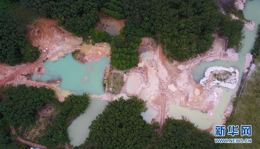 （新華視點&middot;圖文互動）（1）小作坊&ldquo;游擊&rdquo;盜采、查處窩點&ldquo;死灰復(fù)燃&rdquo;，海南非法采砂緣何難止？