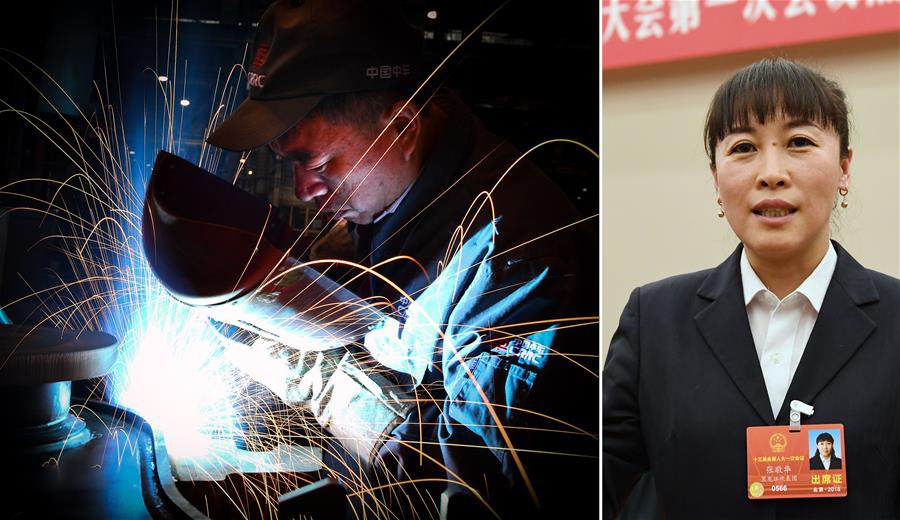 （兩會&middot;影像鏈接）全國人大代表張敬華：加大力度培養(yǎng)高級技術(shù)工人