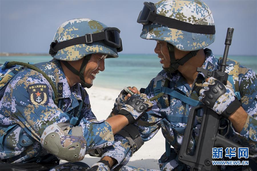 （壯麗70年&middot;奮斗新時(shí)代&middot;新華全媒頭條&middot;圖文互動(dòng)）（7）&ldquo;你在我的航程上，我在你的視線(xiàn)里&rdquo;&mdash;&mdash;走進(jìn)海軍西沙中建島官兵的五彩世界