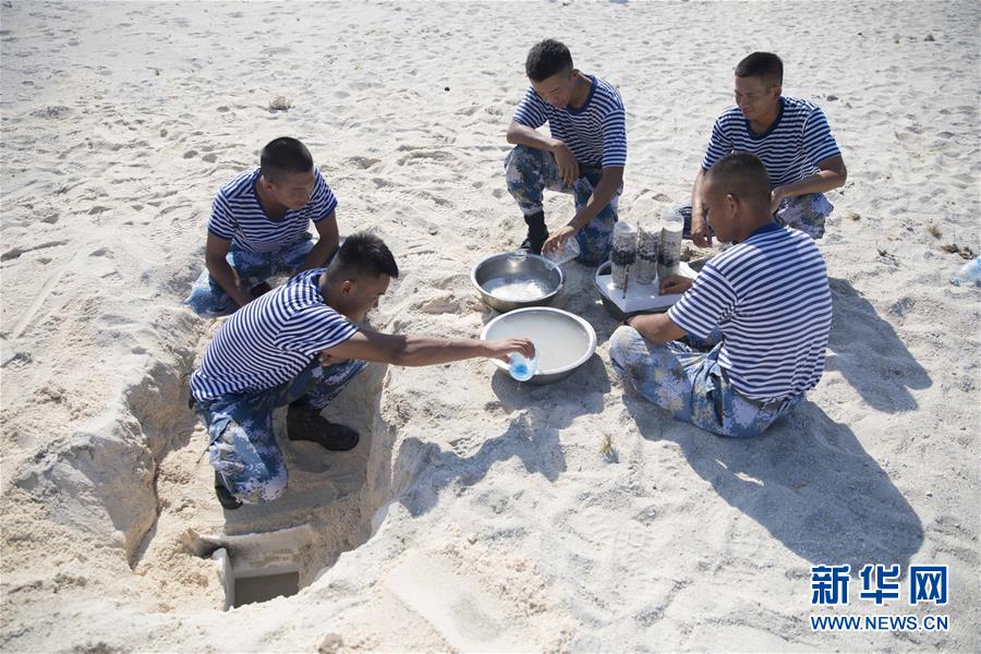 （壯麗70年&middot;奮斗新時(shí)代&middot;新華全媒頭條&middot;圖文互動(dòng)）（8）&ldquo;你在我的航程上，我在你的視線(xiàn)里&rdquo;&mdash;&mdash;走進(jìn)海軍西沙中建島官兵的五彩世界