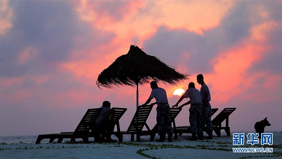 （壯麗70年&middot;奮斗新時(shí)代&middot;新華全媒頭條&middot;圖文互動(dòng)）（9）&ldquo;你在我的航程上，我在你的視線(xiàn)里&rdquo;&mdash;&mdash;走進(jìn)海軍西沙中建島官兵的五彩世界