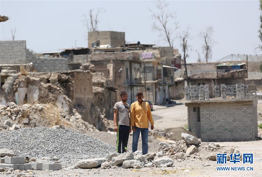 （國際&middot;圖文互動(dòng)）（2）通訊：中企員工愛心捐款助摩蘇爾老城民眾重燃生活希望