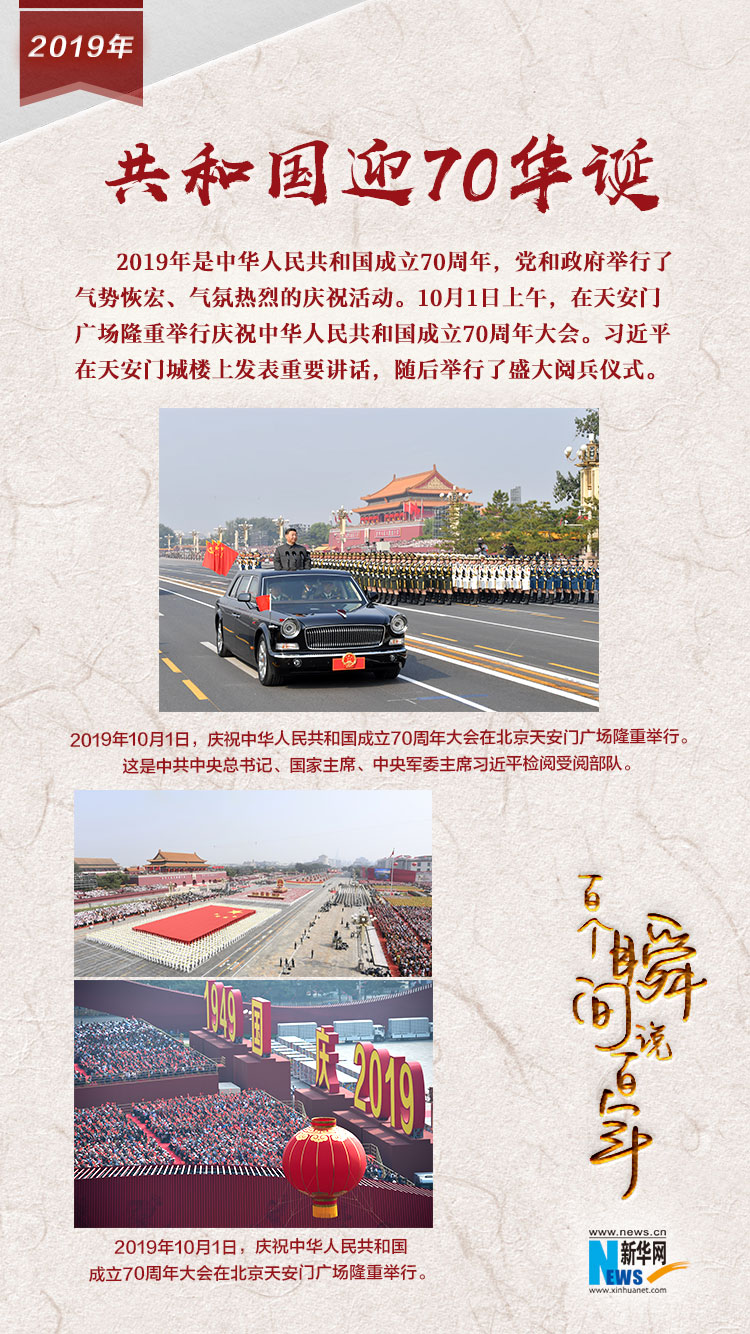 2019，共和國迎70華誕