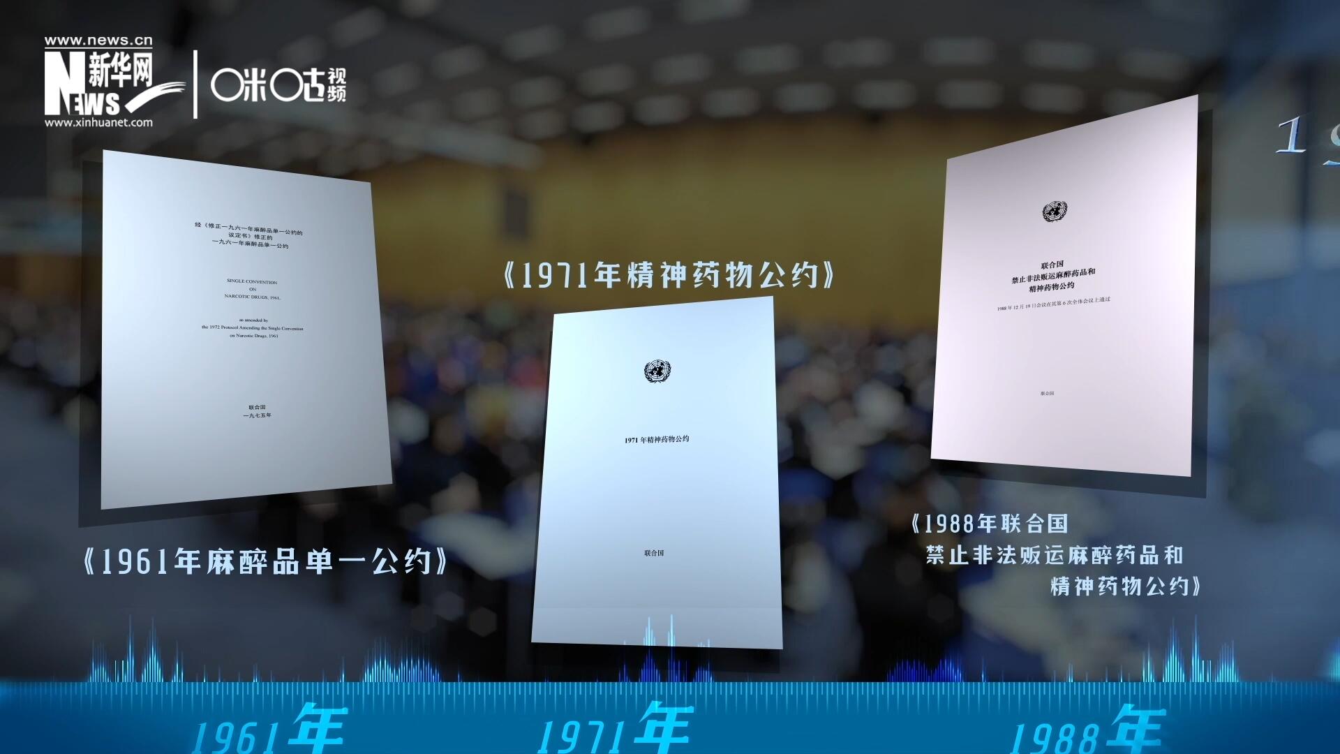 當(dāng)前國(guó)際社會(huì)所共同遵循的三大國(guó)際禁毒公約，分別在1961年、1971年和1988年 由聯(lián)合國(guó)牽頭締結(jié)。