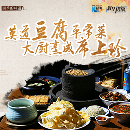 莫道豆腐平常菜，大廚烹成席上珍