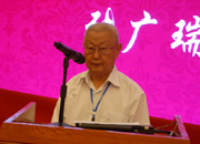 中國社科院旅游研究中心創(chuàng)始人、名譽(yù)主任張廣瑞做主題演講