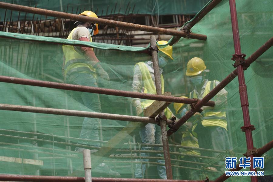 （國際&middot;圖文互動(dòng)）（2）中國港灣科倫坡房建項(xiàng)目復(fù)工目擊記
