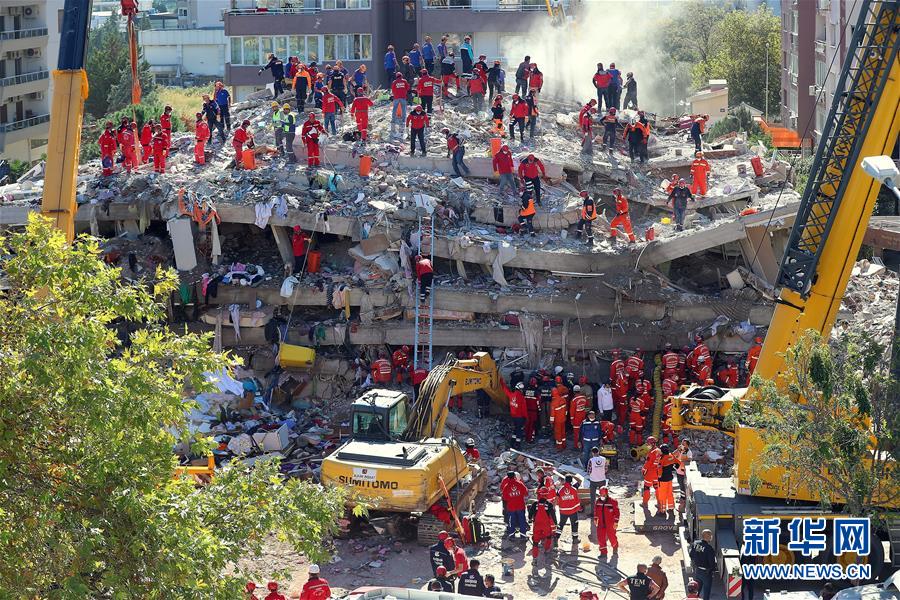 （國際）（10）愛琴海地震致土耳其、希臘至少27人死亡