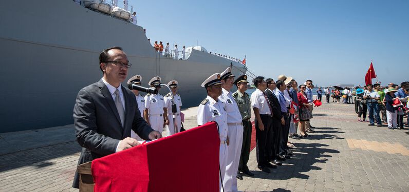 友誼、和平、交流、合作：中國海軍152艦艇編隊(duì)到訪埃及