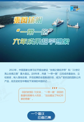 乘風(fēng)揚(yáng)帆！“一帶一路”六年成果超乎想象
