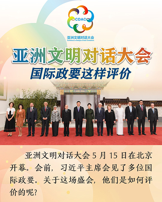 亞洲文明對話大會，國際政要這樣評價(jià)